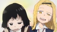Shizuka and Marina as seen in Takopi's Original Sin anime (Image via ENISHIYA)